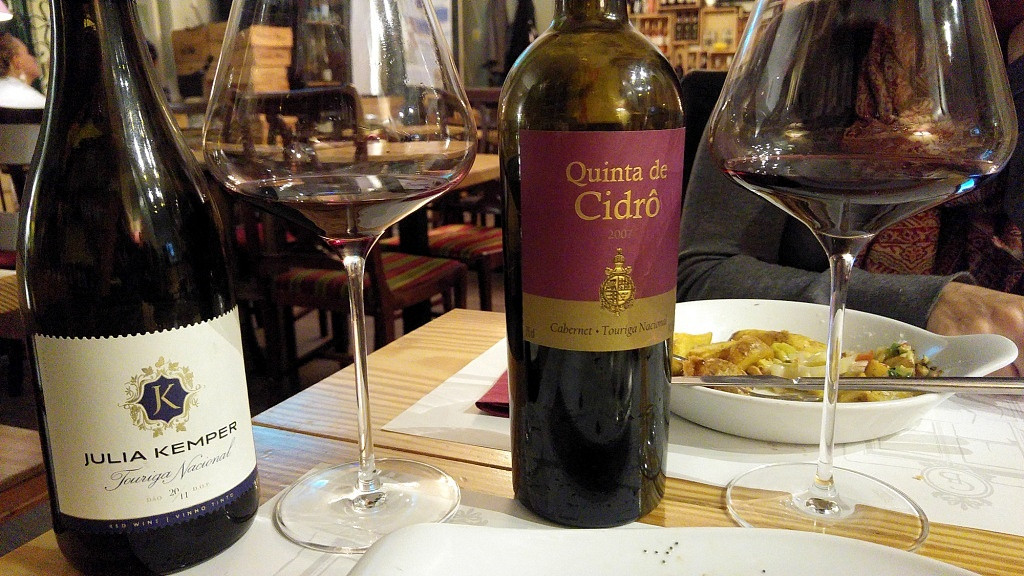 Júlia Kemper Touriga Nacional 2011 Dão DOP e Quinta de Cidrô 2007 Cabernet Touriga Nacional