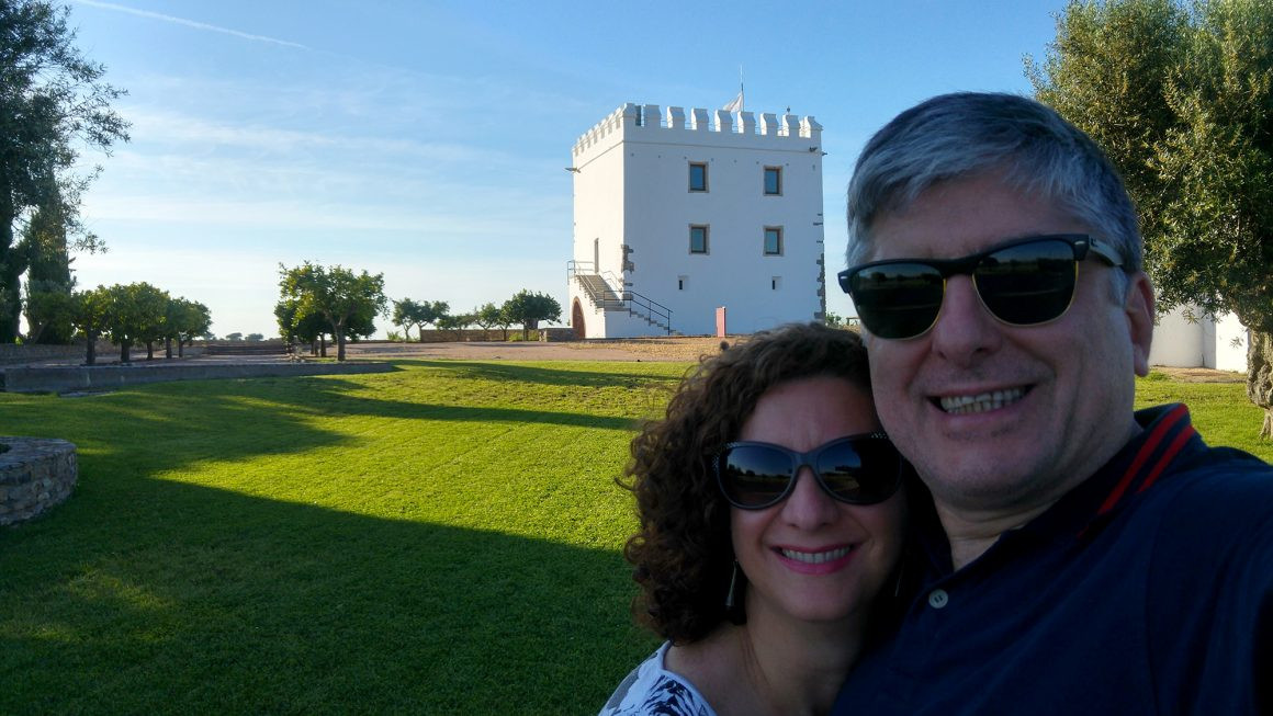 Renata e Emanuel na Herdade do Esporão