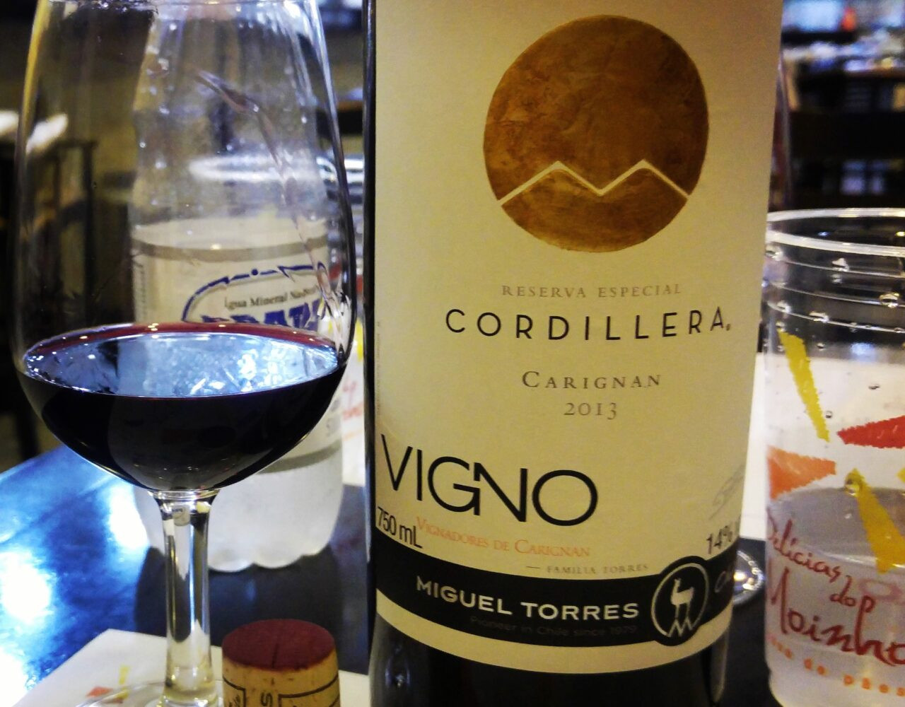 Cordillera Carignan Vigno 2013: Review