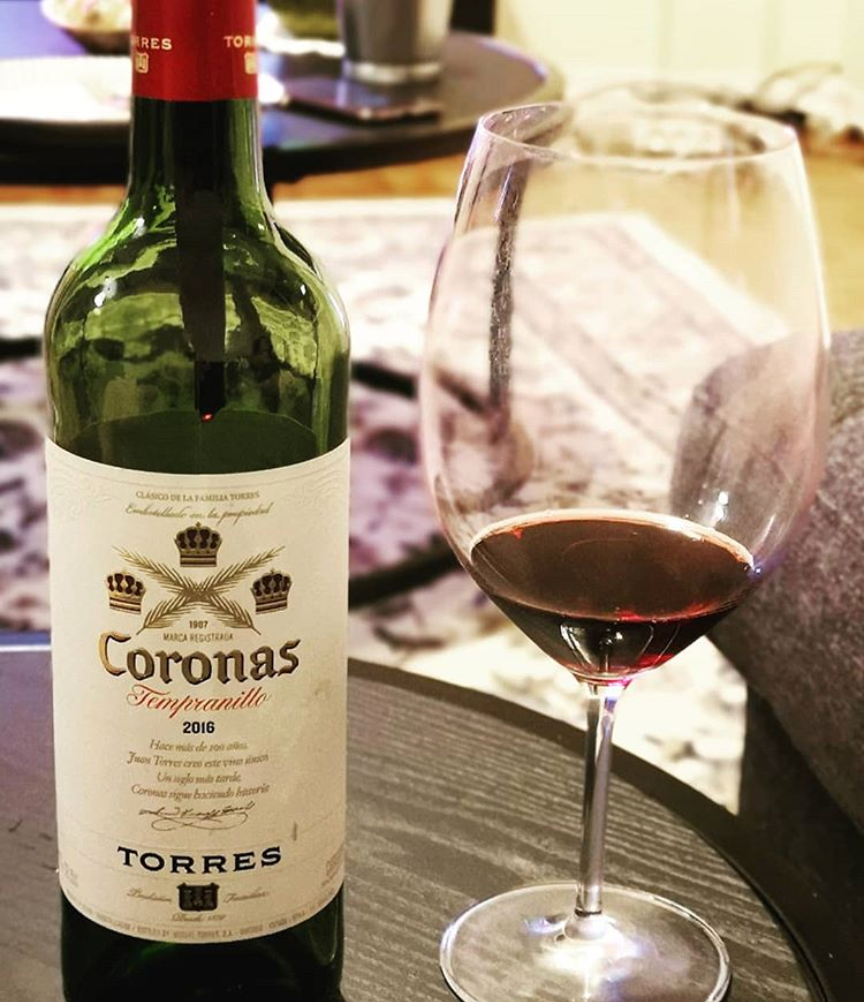 Coronas Tempranillo 2016. 