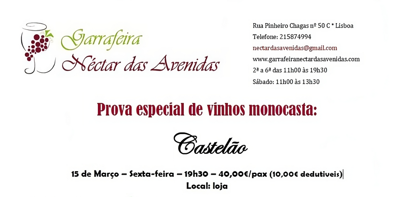 Prova de Castelão|Viva o Vinho