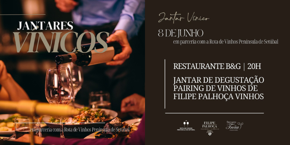 Jantar Vínico Filipe Palhoça Vinhos|Viva o Vinho