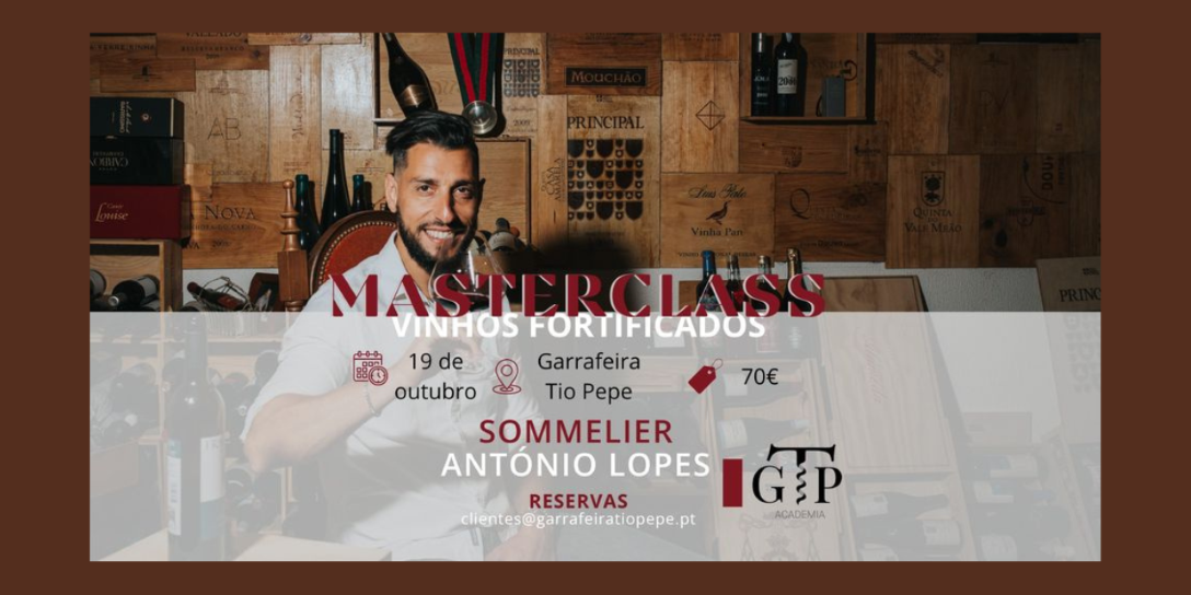 Masterclass Vinhos Fortificados|Viva o Vinho