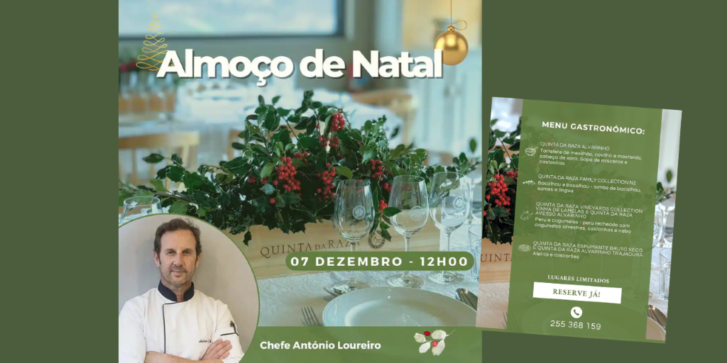 Almoço de Natal|Viva o Vinho