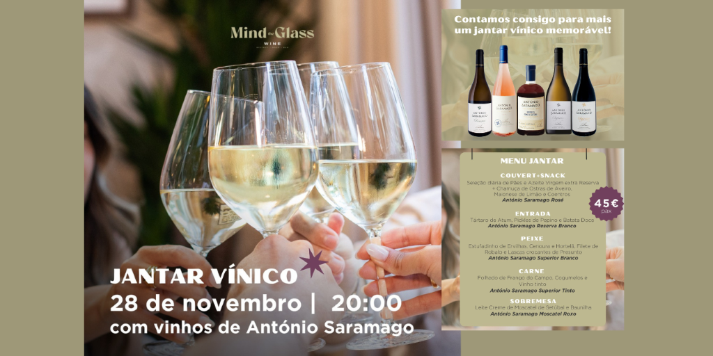 Jantar Vínico António Saramago|Viva o Vinho