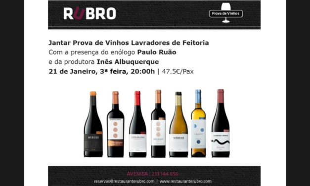 Jantar Prova de Vinhos Lavradores de Feitoria – Douro
