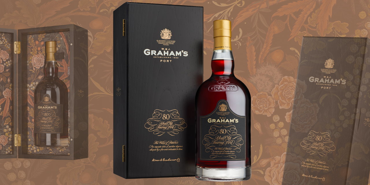 Graham’s Port anuncia o lançamento limitado do Porto Tawny 80 Anos