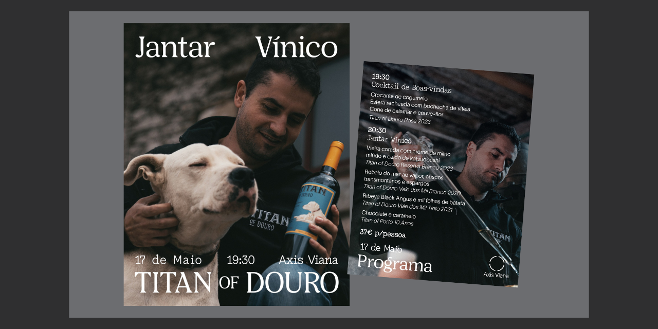 Jantar Vínico Titan of Douro|Viva o Vinho