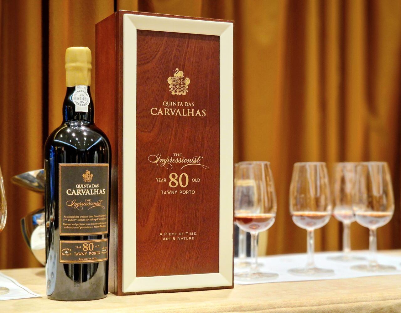 Um brinde à história: Quinta das Carvalhas apresenta Tawnies de 50 e 80 anos