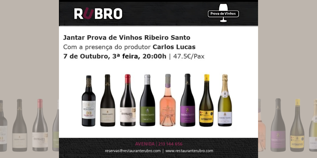 Jantar Ribeiro Santo|Viva o Vinho
