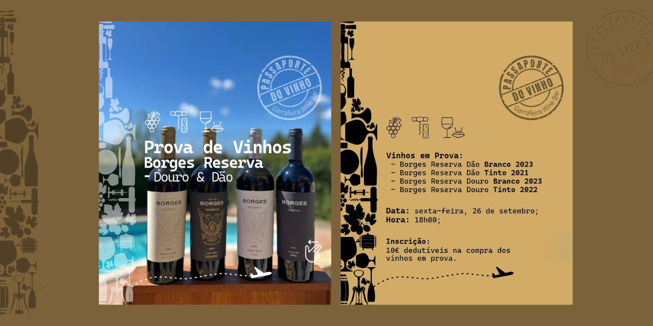 Prova Borges Reserva|Viva o Vinho