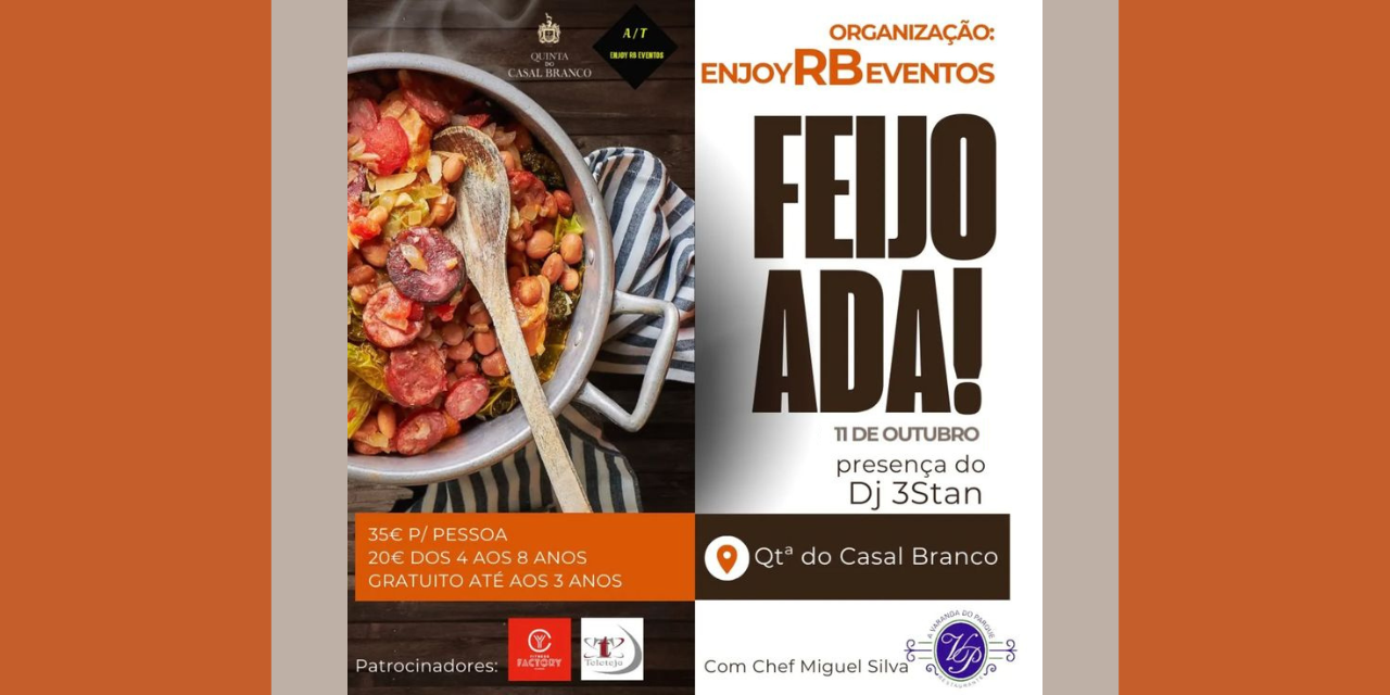 Almoço Vínico Feijoada na Quinta do Casal Branco|Viva o Vinho