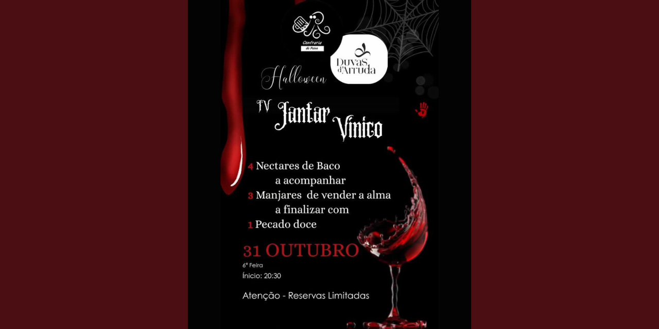 Jantar Vínico Halloween_|Viva o Vinho