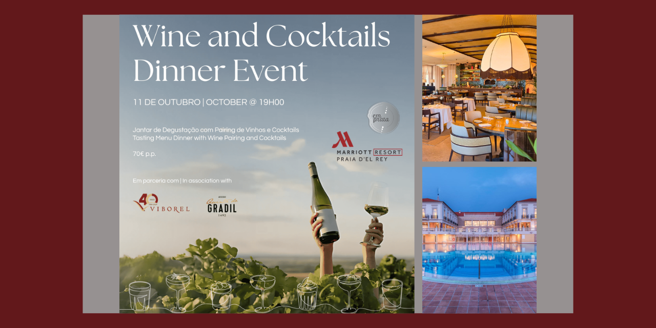 Wine Dinner e noite de Halloween são destaques da programação de outubro no Praia D’El Rey Marriott