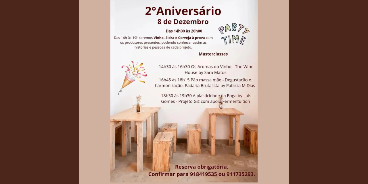 Aniversário Noster|Viva o Vinho