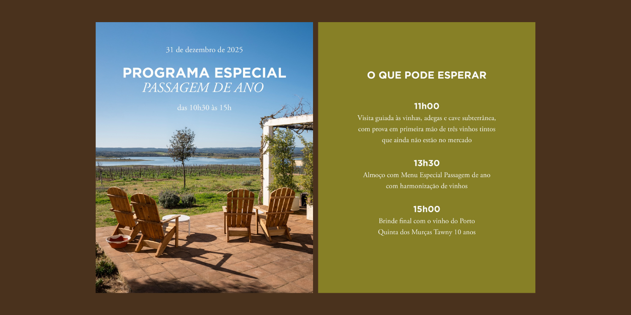 Programa Passagem de Ano Esporão|Viva o Vinho
