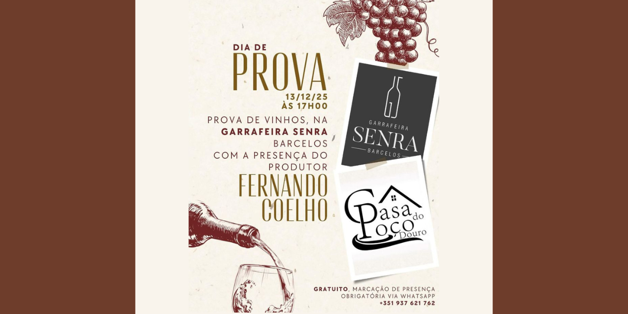 Prova da Casa do Poço|Viva o Vinho