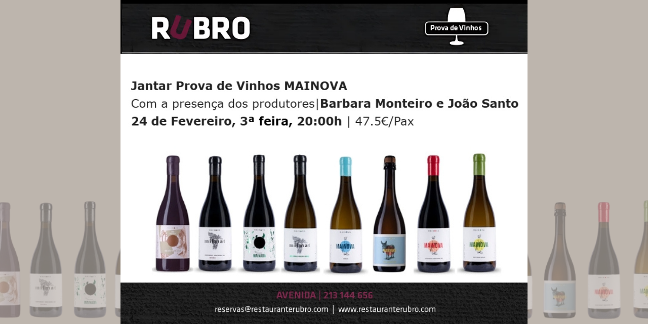 Jantar Prova Mainova|Viva o Vinho