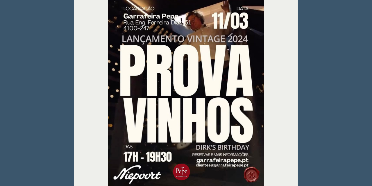 Prova Especial Dirk’s Birthday|Viva o Vinho