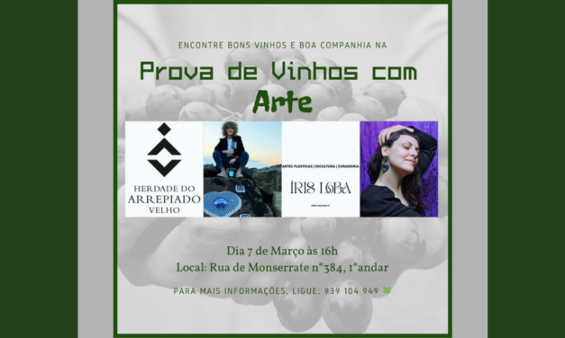 Prova de Vinhos com Arte