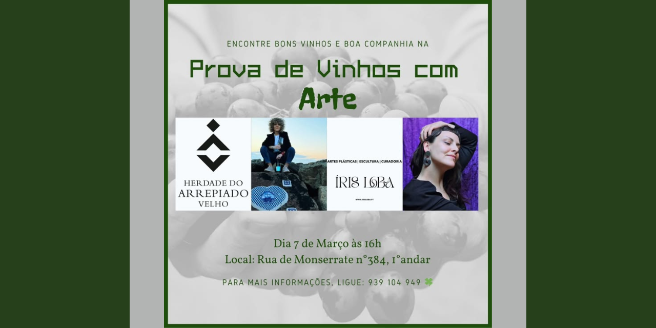 Prova de Vinhos com Arte|Viva o Vinho