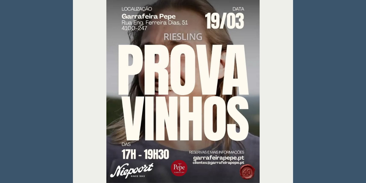 Prova Especial Niepoort Riesling|Viva o Vinho