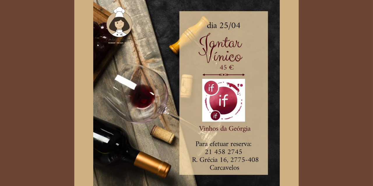 Jantar Vinhos da Geórgia|Viva o Vinho
