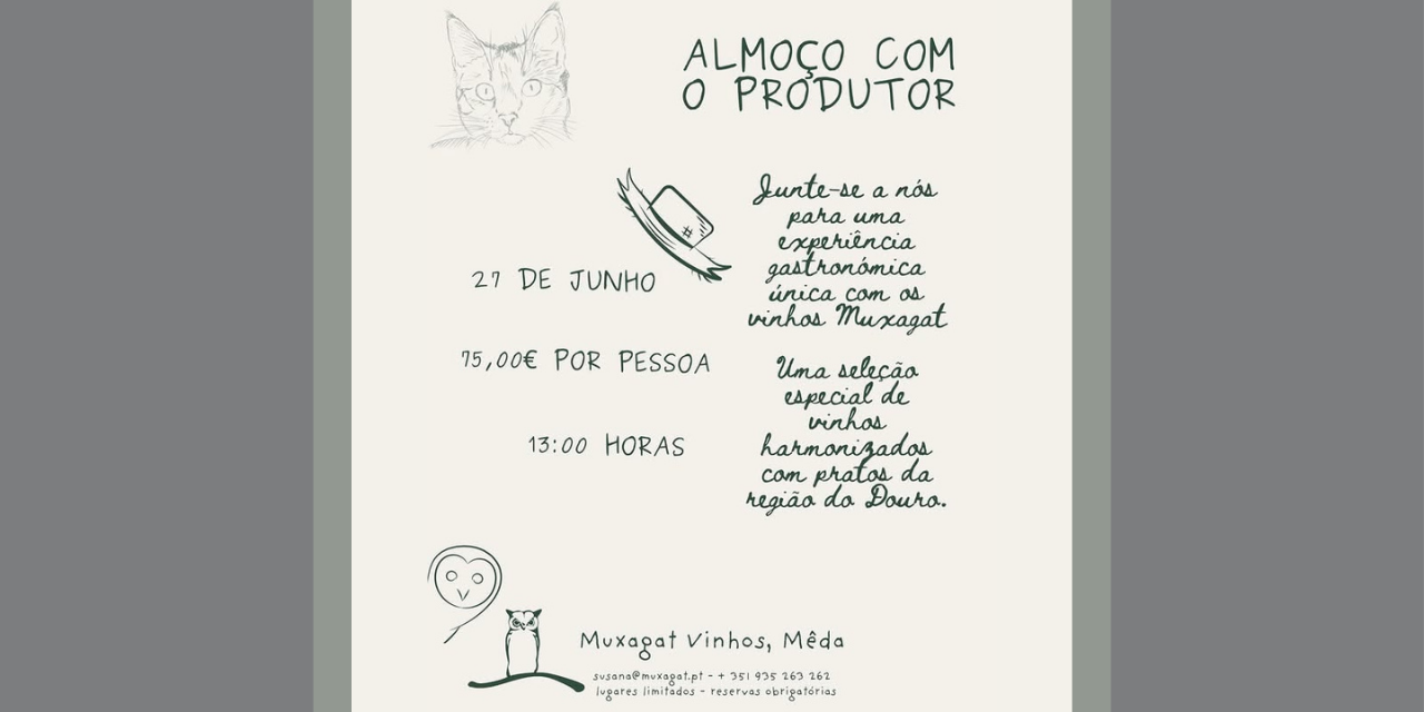 Almoço Muxagat|Viva o Vinho