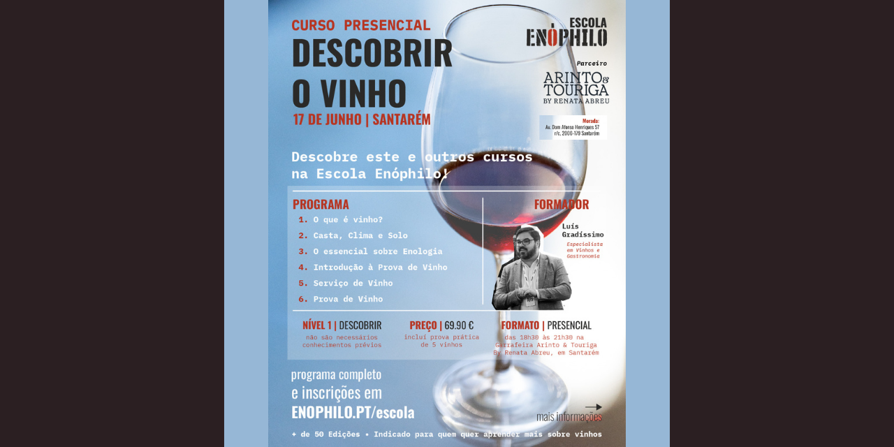 Descobrir o Vinho Nível 1|Viva o Vinho