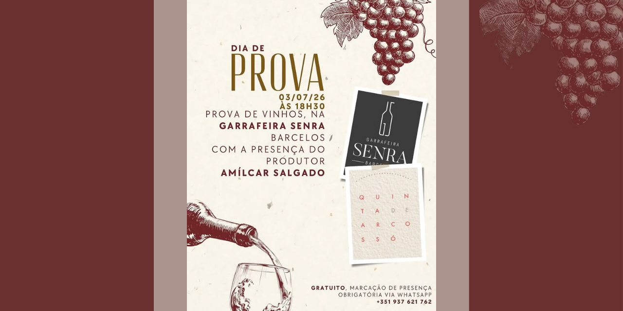 Dia de Prova Quinta do Arcossó|Viva o Vinho