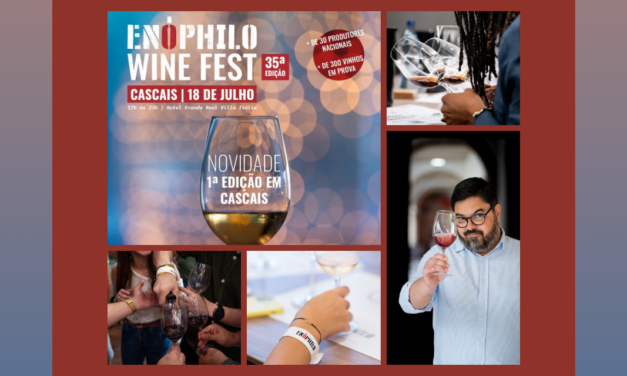 A Estreia do Enóphilo Wine Fest em Cascais acontece a 18 de julho, com 300 vinhos e cerca de 30 produtores nacionais