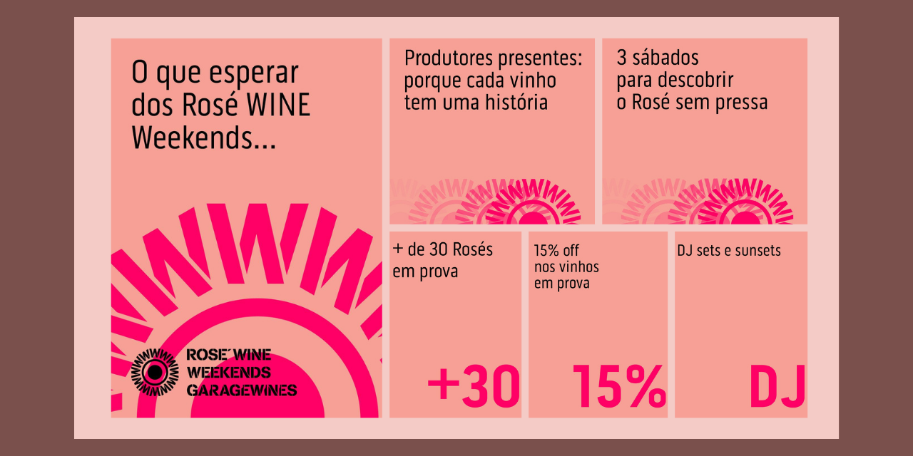 Rosé Wine Weekends|Viva o Vinho