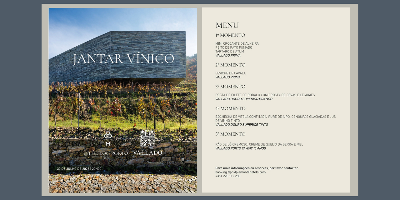 Jantar Vínico Quinta do Vallado|Viva o Vinho