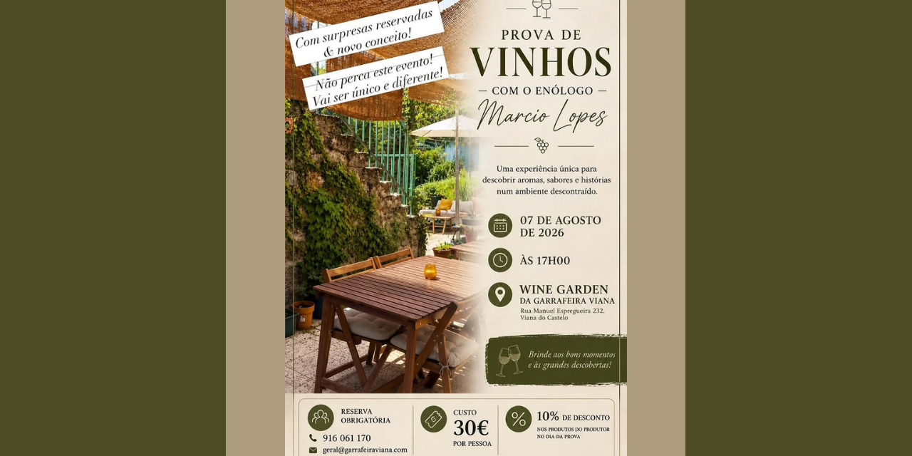 Prova de Vinhos Garrafeira Viana|Viva o Vinho