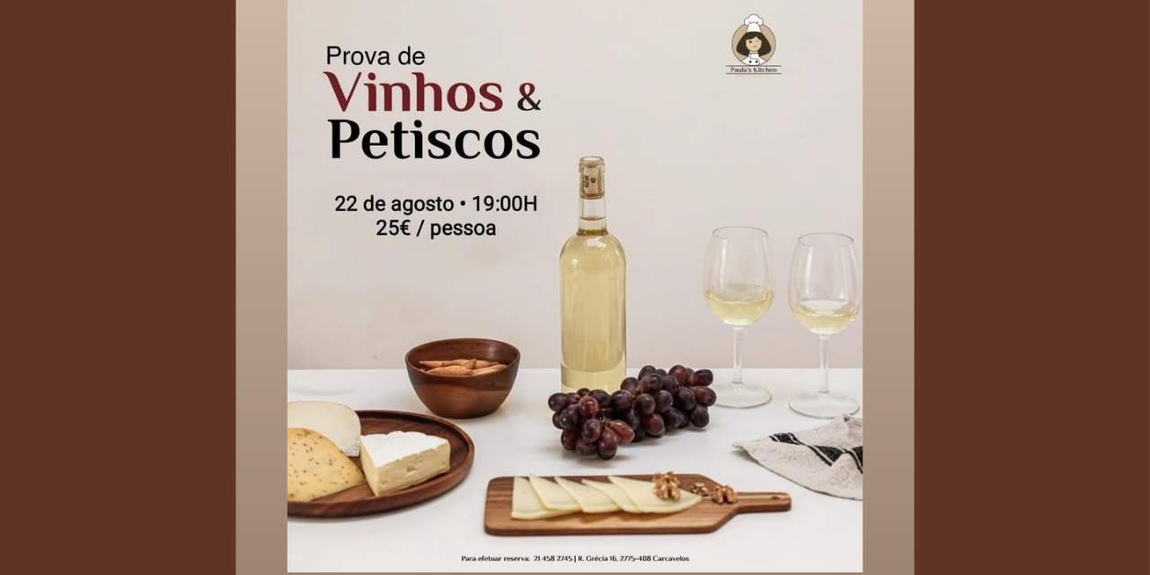 Prova de Vinhos e Petiscos|Viva o Vinho