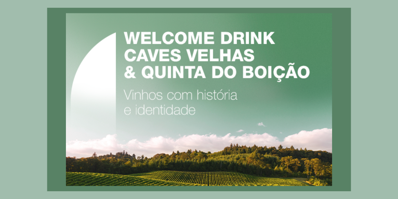 Welcome Drink Grupo Enoport| Viva o Vinho