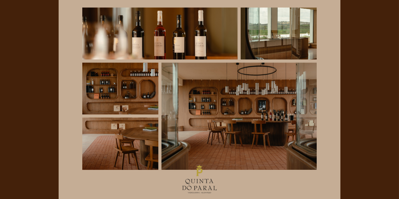 Na Quinta do Paral, uma nova loja onde a arquitectura recebe o vinho e dá as boas-vindas ao enoturismo