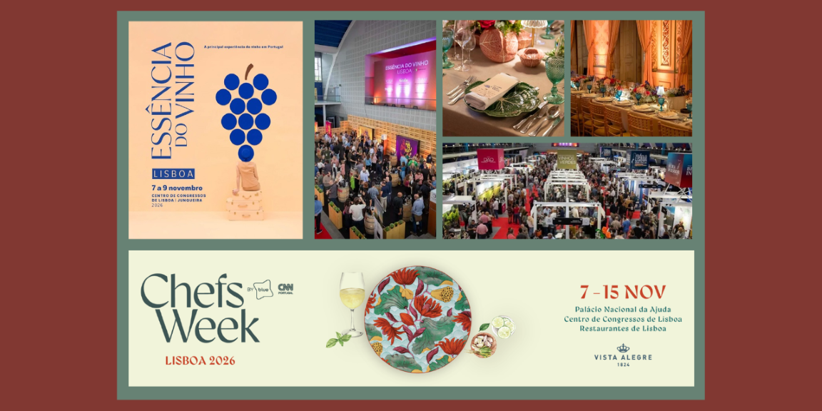 Lisboa recebe nove dias de grandes experiências de gastronomia e vinho com os eventos Chefs Week e Essência do Vinho