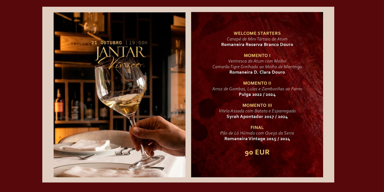 Jantar Quinta da Romaneira|Viva o Vinho