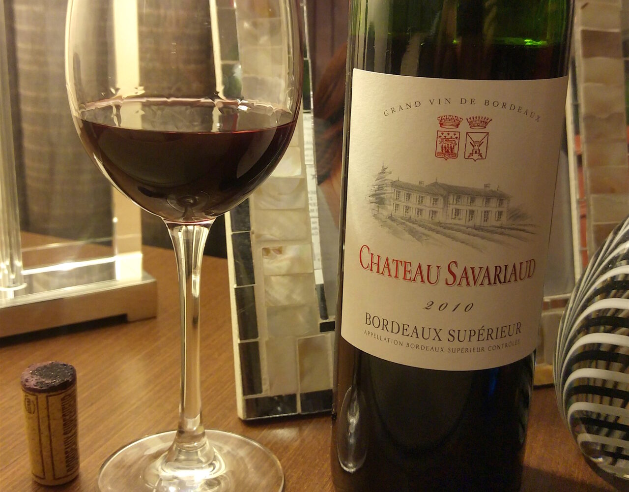 Château Savariaud Bordeaux Superieur 2010: Review